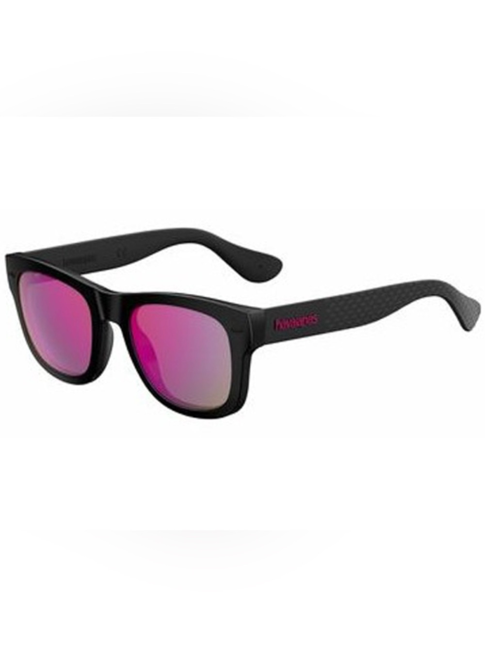 Haviana’s | Paraty/M black frame and multi pink lens sunglasses.